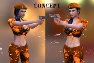 Orange Vikki concept
