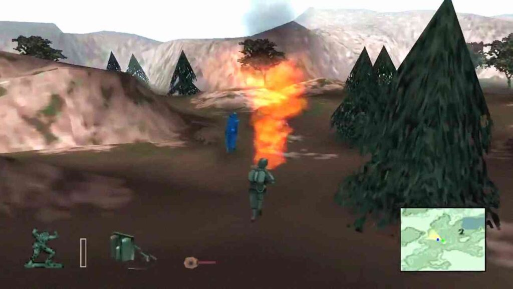 Army Men 3D Blue Spy