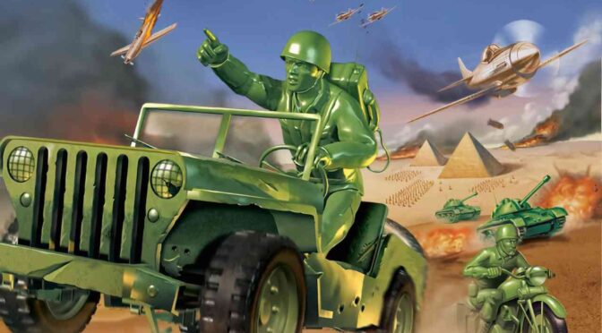 Army Men World War Land Sea Air Wallpaper