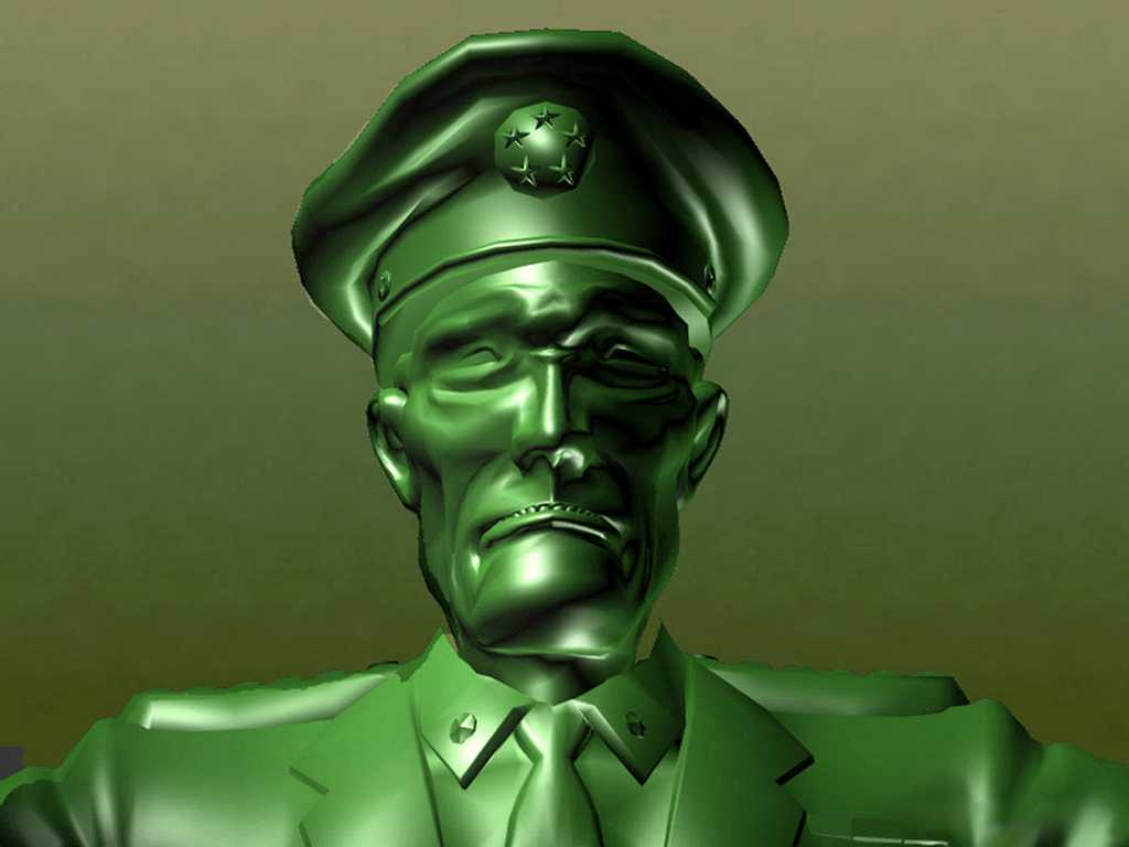 Colonel Grimm from Army Men