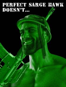 GigaHawk Army Men meme
