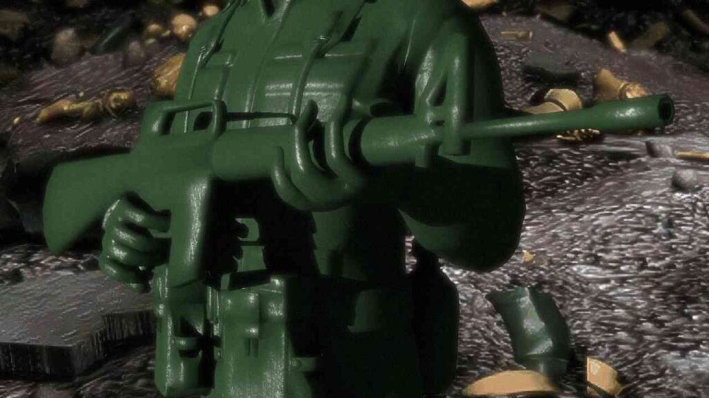 M16 rifle Army Men
