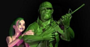 Sarge Hawk & his girlfriend, Vikki Grimm