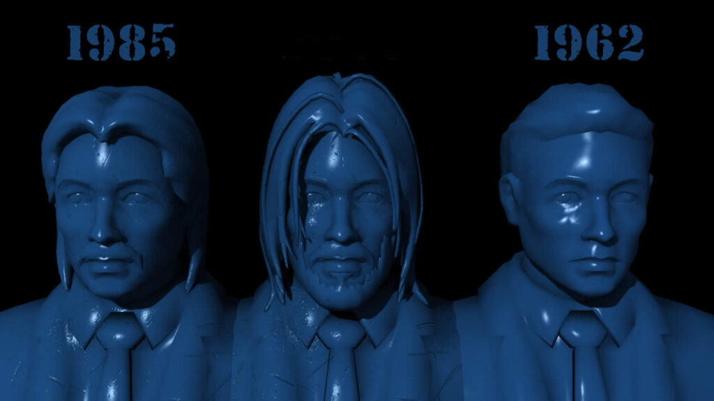 Changing look Agent Blue 001