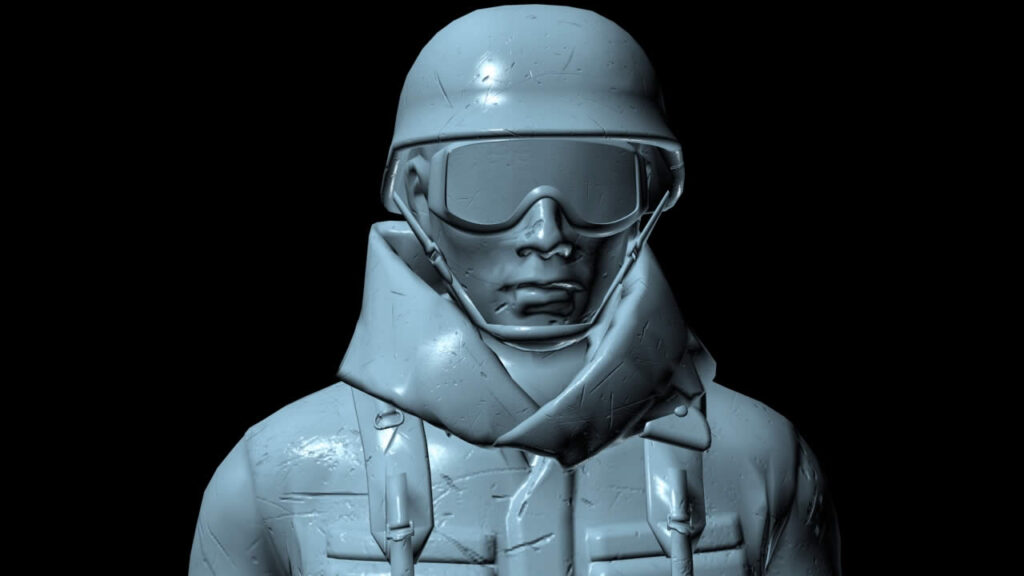 Light Blue soldier 2