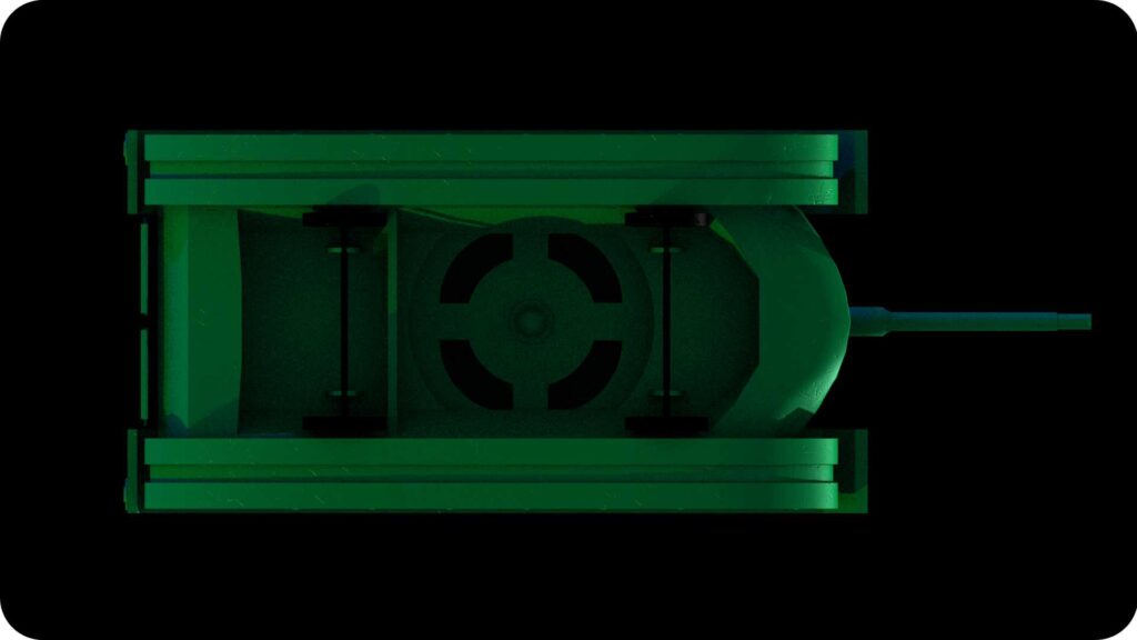 M48 Army Men Tank Bottom