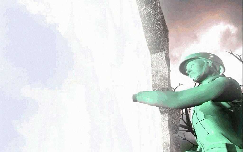 Sarge about to enter the First Portal