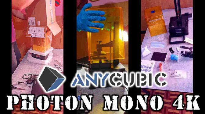 Unboxing 3D Printer Anycubic Photon mono 4K
