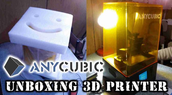 Unboxing 3D Printer Anycubic Photon mono 4K