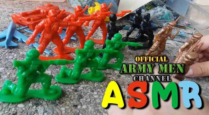 Unboxing ASMR Opening bags of Plastic Soldiers