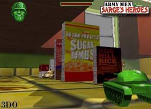 Army Men Sarge's Heroes N64 screen