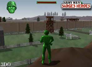 Army Men Sarge's Heroes N64 screen