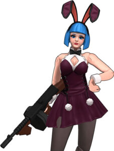 Army Men Strike Bunny Girl
