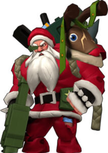 Army Men Strike Santa Claus