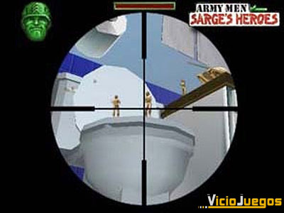 Army Men Sarge's Heroes N64 screen