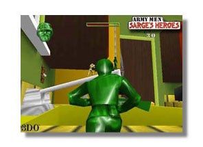 Army Men Sarge's Heroes N64 screen