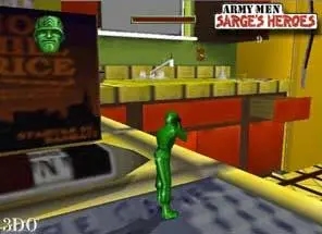 Army Men Sarge's Heroes N64 screen