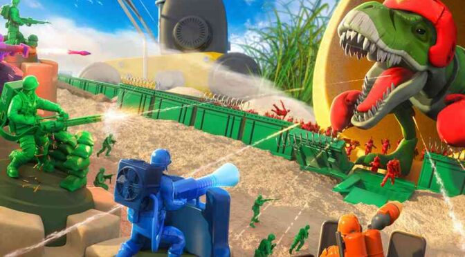 Army Men Dinosaur