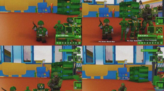 Attack on Toys: 4 Players Multiplayer Splitscreen